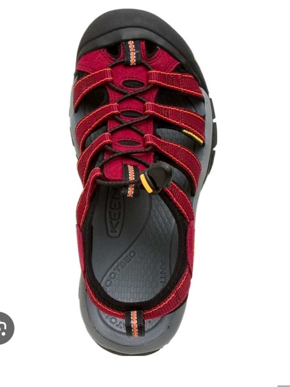 NWOT Keen Newport H2 Red Water Sport Hiking Sandals 6